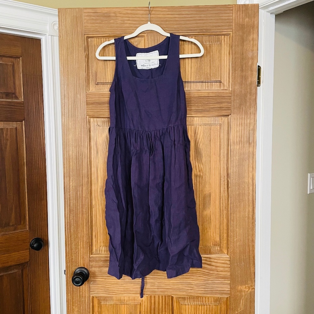 Not Perfect Linen Midi Dress